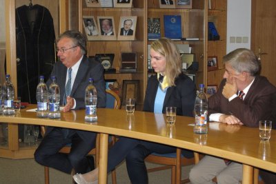 Prezident svetovej organizácie univerzít tretieho veku AIUTA prof. Francois Vellas navštívil aj Obchodnú fakultu